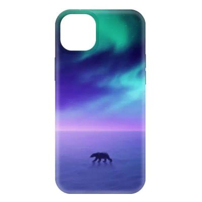 Лот: 25053516. Фото: 1. Чехол Krutoff Soft Case "Северное... Чехлы, бамперы