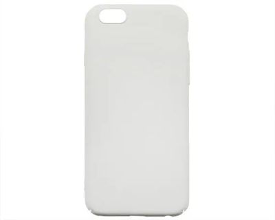 Лот: 20650731. Фото: 1. Чехол iPhone 6/6S пластик (белый... Чехлы, бамперы