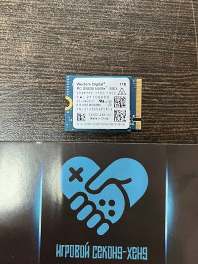 Лот: 20530142. Фото: 1. Новый SSD 1tb 2230 M2 NVMe WD... SSD-накопители