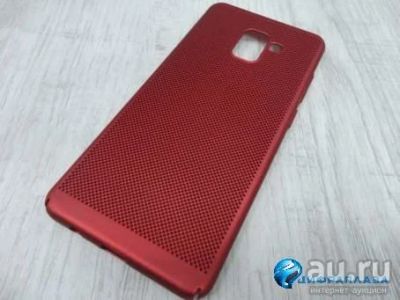 Лот: 13418739. Фото: 1. Чехол пластиковый Samsung A8 Plus... Чехлы, бамперы