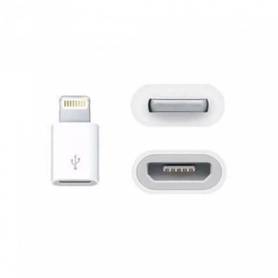 Лот: 16297289. Фото: 1. Переходник micro USB - Lighting... Дата-кабели, переходники