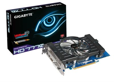 Лот: 3200815. Фото: 1. Видеокарта PCI-E GigaByte AMD... Видеокарты