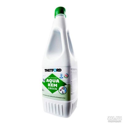 Лот: 8731211. Фото: 1. Жидкость Agua Kem Green 1.5л... Бытовая химия