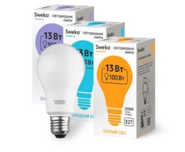 Лот: 23967090. Фото: 1. Лампа светодиодная Sweko 42LED-A80-30W-230-4000K-Е27... Лампочки