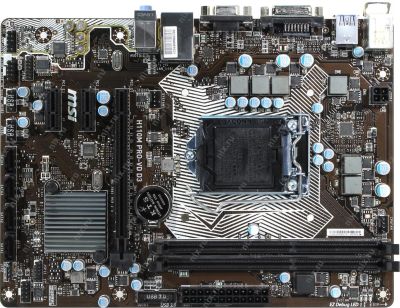 Лот: 9048367. Фото: 1. Материнская плата MB MSI H110M... Материнские платы