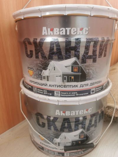 Лот: 25713491. Фото: 1. Антисептик для дерева Акватекс... Краски, лаки, растворитель