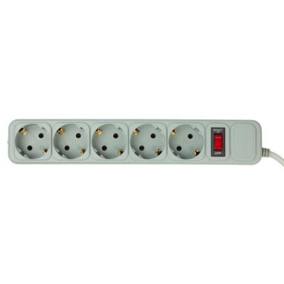 Лот: 15874755. Фото: 1. Сетевой фильтр PC PET 1.8м 5 розеток... ИБП, аккумуляторы для ИБП