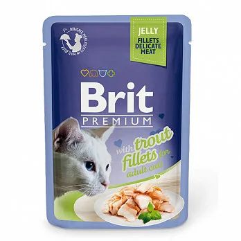 Лот: 15055867. Фото: 1. Brit (Брит) Форель филе пауч корм... Корма