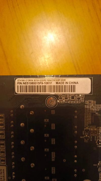 Лот: 24643695. Фото: 1. Gtx 1060 3gb. Видеокарты