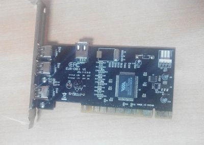 Лот: 5146736. Фото: 1. Контроллер PCI to FireWire 1394... Платы расширения, контроллеры, доп. порты