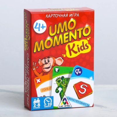 Лот: 15498402. Фото: 1. Настольная игра "UMOmomento. Kids... Детские настольные игры