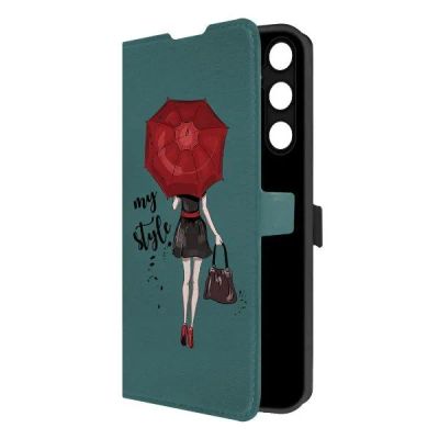 Лот: 25043825. Фото: 1. Чехол Krutoff Eco Book "Мой стиль... Чехлы, бамперы