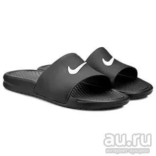 Лот: 12873842. Фото: 1. СЛАНЦЫ NIKE Nike Benassi Shower... Шлепанцы, сланцы