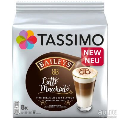 Лот: 17587585. Фото: 1. Tassimo Latte Macchiato Baileys. Чай, кофе, какао