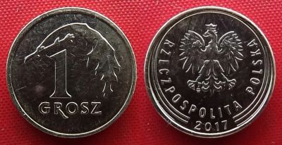 Лот: 25239088. Фото: 1. (№4943-Х253-3/10/LF) 1 грош 2017... Европа