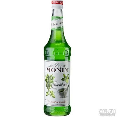 Лот: 17448802. Фото: 1. Сироп Monin Базилик 0.7л. Приправы, специи