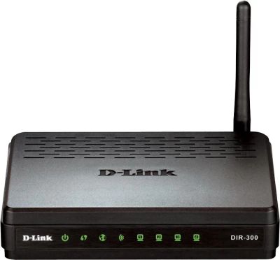 Лот: 3675560. Фото: 1. Роутер Wi-FI D-Link dir300 A\C1. WiFi, Bluetooth адаптеры