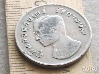 Лот: 16238035. Фото: 1. Монета 1 бат один Таиланд 1974... Азия