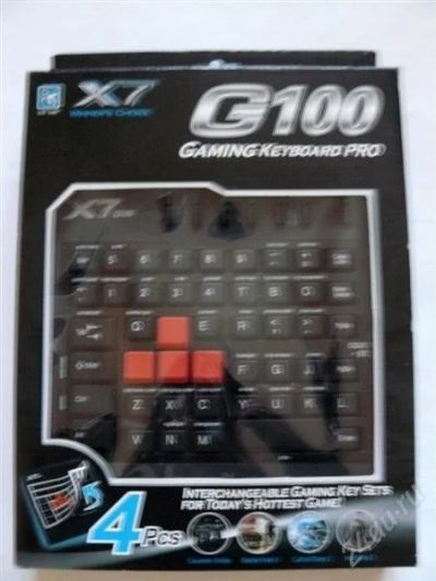 Лот: 1848427. Фото: 1. Клавиатура игровая A4-Tech X7-G100. Клавиатуры и мыши