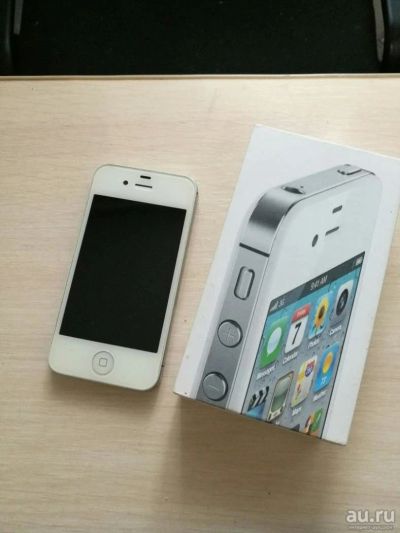 Лот: 9517957. Фото: 1. iPhone 4S 16GB Белый. Смартфоны