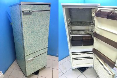 Лот: 11343388. Фото: 1. Холодильник Бирюса-18 код 508128. Холодильники, морозильные камеры