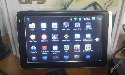 Лот: 1859485. Фото: 1. Отличный Android 2.3 GPS Навигатор... GPS-навигаторы