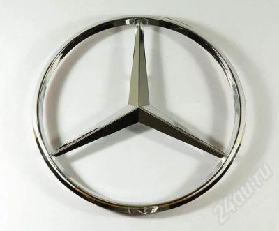 Лот: 472703. Фото: 1. Хромированная эмблема - лого Mercedes... Кузов