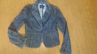 Лот: 9351611. Фото: 1. Джинсовый пиджак Yudashkin jeans... Пиджаки, жакеты, жилеты