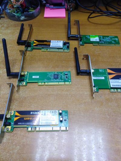 Лот: 24123493. Фото: 1. Сетевая карта PCI Wi-Fi. Сетевые карты