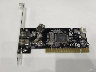 Лот: 9042459. Фото: 1. Контроллер IEEE-1394 PCI FireWire... Платы расширения, контроллеры, доп. порты