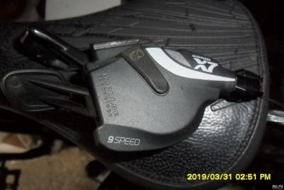 Лот: 13668077. Фото: 1. Манетка Sram X7, 9 Speed ( состояние... Запчасти