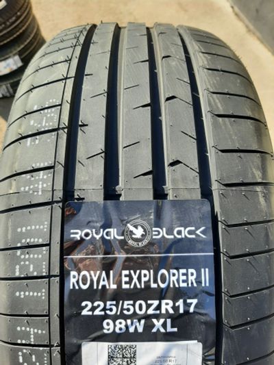 Лот: 25551581. Фото: 1. 225/50 R17 98W Royal Black Explorer... Шины