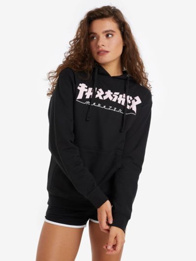 Лот: 22451665. Фото: 1. Худи женское Thrasher Godzilla... Другое (спортивная одежда)