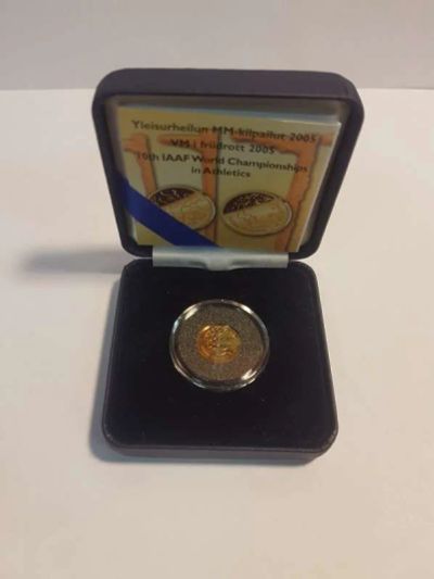 Лот: 9862320. Фото: 1. Финляндия 20 eвро 2005 Чемпионат... Европа