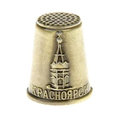 Лот: 10551611. Фото: 1. Наперсток сувенирный "Красноярск... Сувенирные мелочи