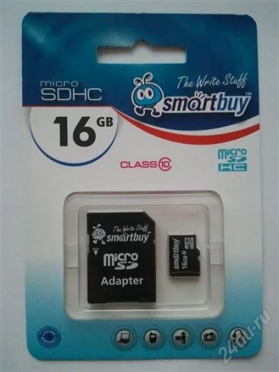 Лот: 2361362. Фото: 1. карта памяти smartbuy micro sd... Карты памяти