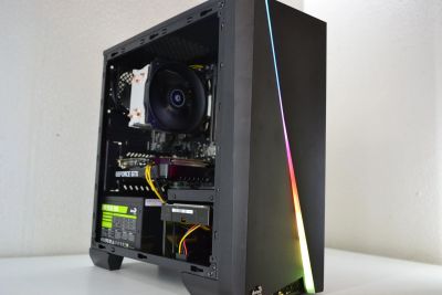 Лот: 16638337. Фото: 1. Игровой компьютер Ryzen 5 2600... Компьютеры в сборе