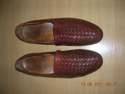 Лот: 1190517. Фото: 1. Туфли мужские б/у (43 р-р) Италия. Туфли