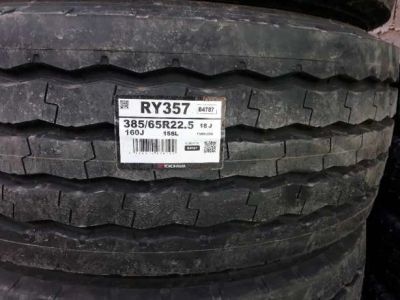 Лот: 12642970. Фото: 1. Yokohama RY-357 385/65 R22.5 385... Шины