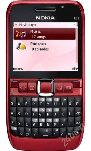 Лот: 1037659. Фото: 1. nokia e63 новый!!! забирать в... Смартфоны