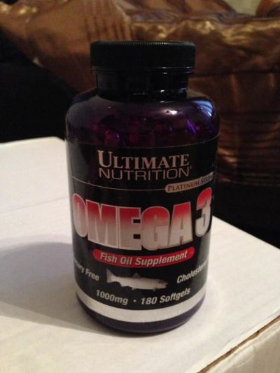 Лот: 4099665. Фото: 1. Ultimate Nutrition Omega 3 18... Спортивное питание, витамины