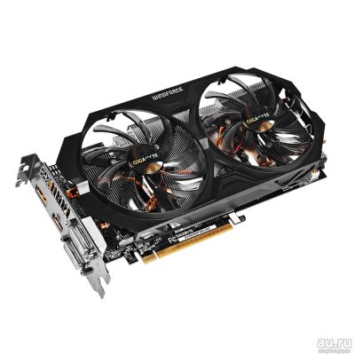 Лот: 12799537. Фото: 1. Видеокарта Gigabyte R9 285 Windforce... Видеокарты