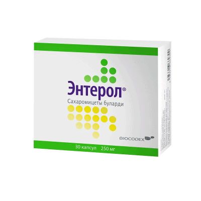 Лот: 23722072. Фото: 1. Энтерол капсулы 30 шт. Лекарства
