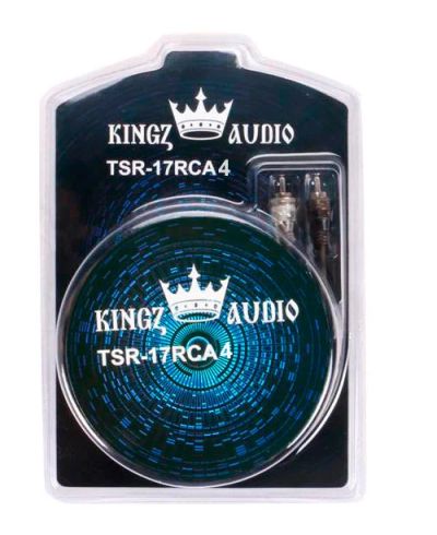 Лот: 17251284. Фото: 1. Kingz Audio TSR-17RCA 4ch. Аксессуары для автозвука