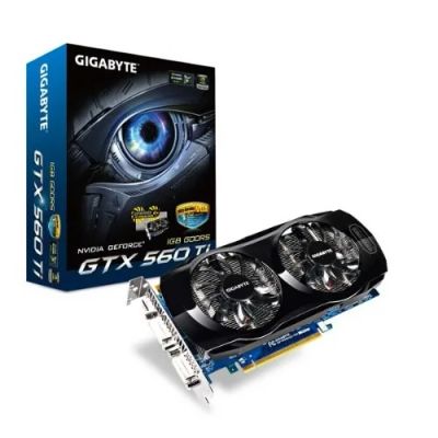 Лот: 4147102. Фото: 1. Gigabyte GeForce GTX 560 Ti. Видеокарты