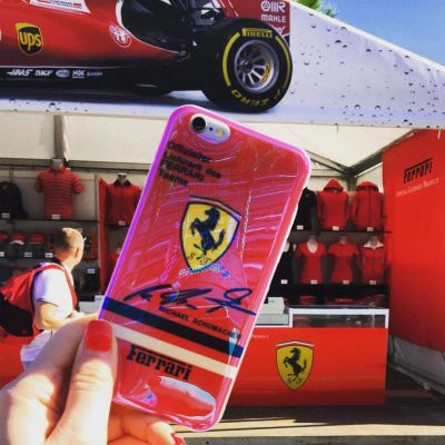 Лот: 6276866. Фото: 1. Чехол Ferrari для iPhone 6!. Чехлы, бамперы