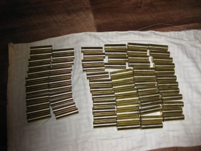Лот: 9919121. Фото: 1. гильзы латунь 12 к. Патроны