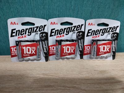 Лот: 20263600. Фото: 1. Батарейки Energizer MAX AA пальчиковые... Батарейки, аккумуляторы, элементы питания