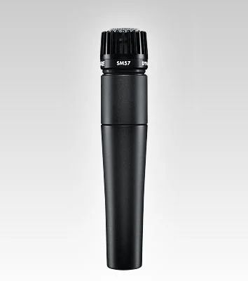 Лот: 5156448. Фото: 1. Shure SM57 инструментальный микрофон. Студийные микрофоны, радиомикрофоны и радиосистемы