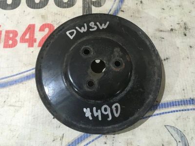 Лот: 21719221. Фото: 1. шкив помпы Mazda Demio DW3W. Двигатель и элементы двигателя